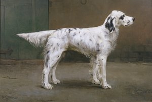 Porträt eines Hundes, 1885